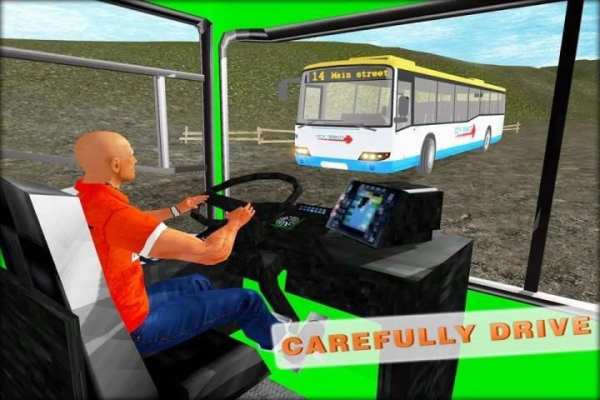 Tourist Bus Offroad Driving 3D screenshot 5