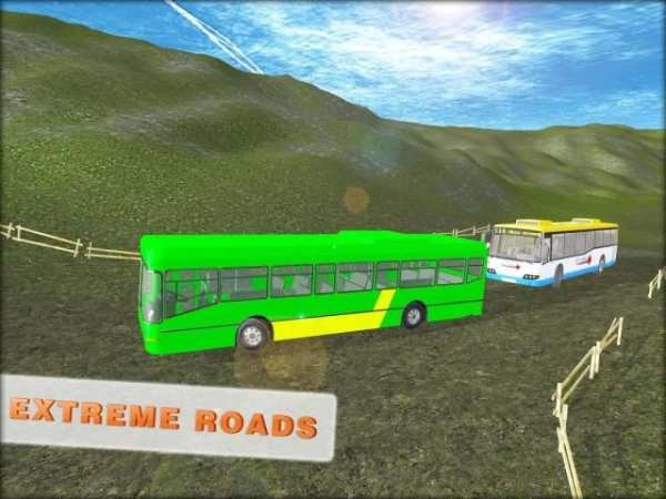 Tourist Bus Offroad Driving 3D screenshot 6