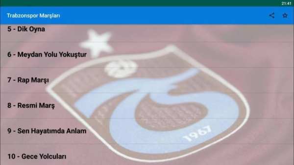 Trabzonspor Marşları - 2020 screenshot 4