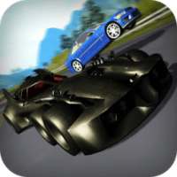 Racing on Batmobile 3D