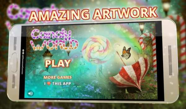 Hidden Difference: Candy World 2 تصوير الشاشة