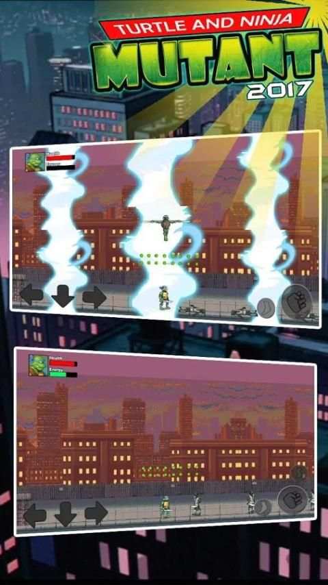 Turtles Fight -Street Ninja HD screenshot 4