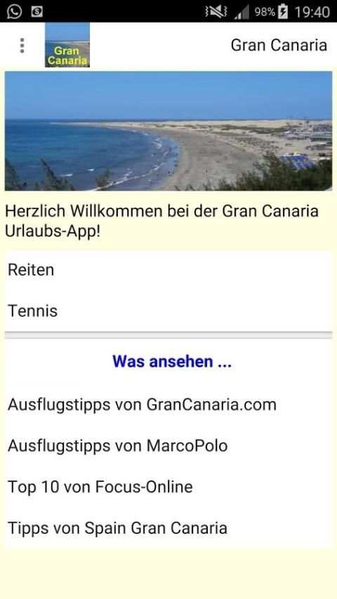 Gran Canaria App für Urlauber screenshot 1