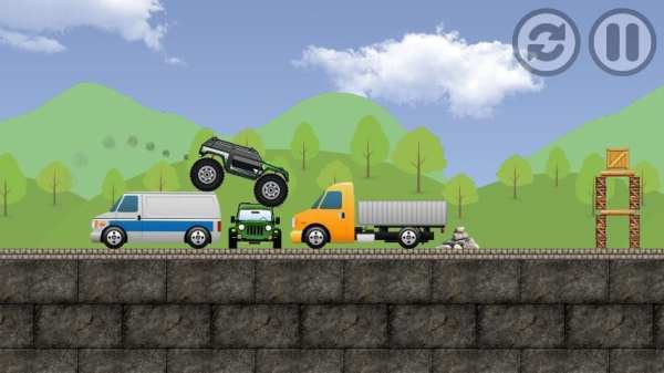 Monster Trucks Game For Kids 3 1 تصوير الشاشة