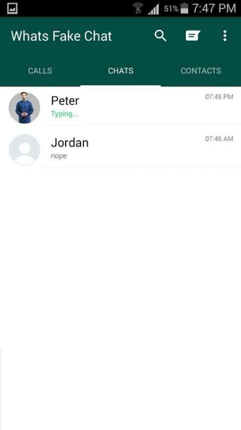 Whats Fake Chat 2 تصوير الشاشة