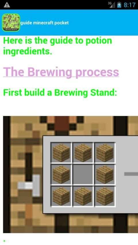 guide minecraft crafting screenshot 2