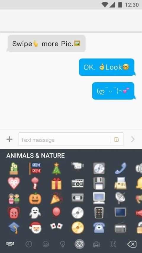Emoji Keyboard for Facebook screenshot 2
