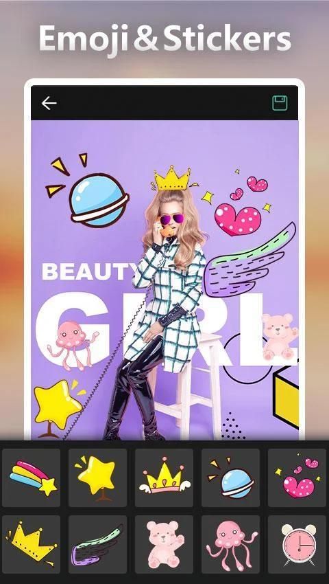 Pic Collage Maker- Blur Background Photo Edit Grid screenshot 5