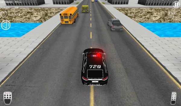 Police Car Racer स्क्रीनशॉट 3