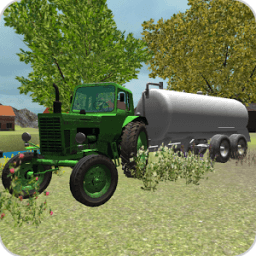 Classic Tractor 3D: Milk आइकन