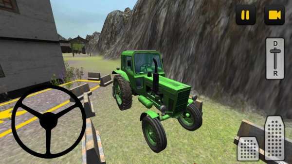 Classic Tractor 3D: Milk screenshot 2