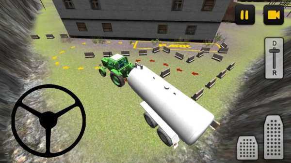 Classic Tractor 3D: Milk स्क्रीनशॉट 3