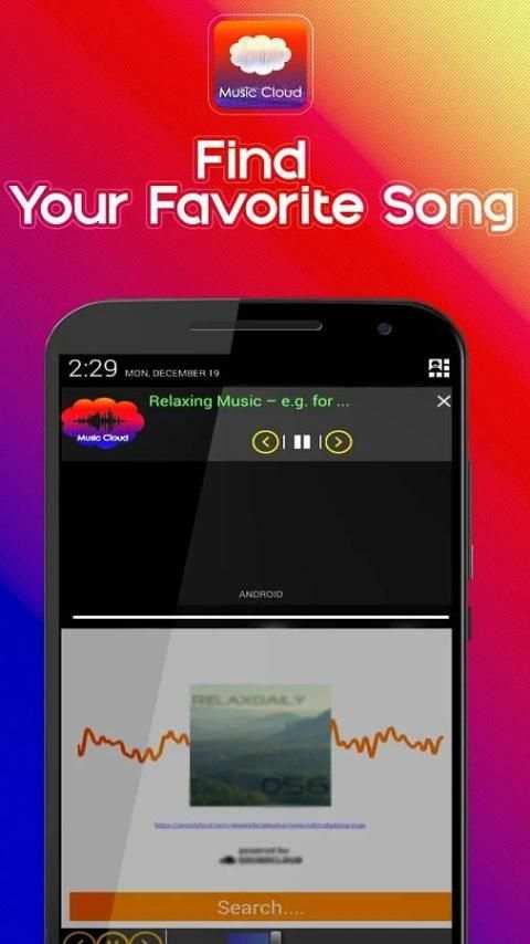 Music Cloud Free Music Player screenshot 2