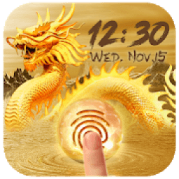 Loong fingerprint lock screen for prank आइकन