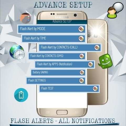 Flash Alerts all Notifications 6 تصوير الشاشة
