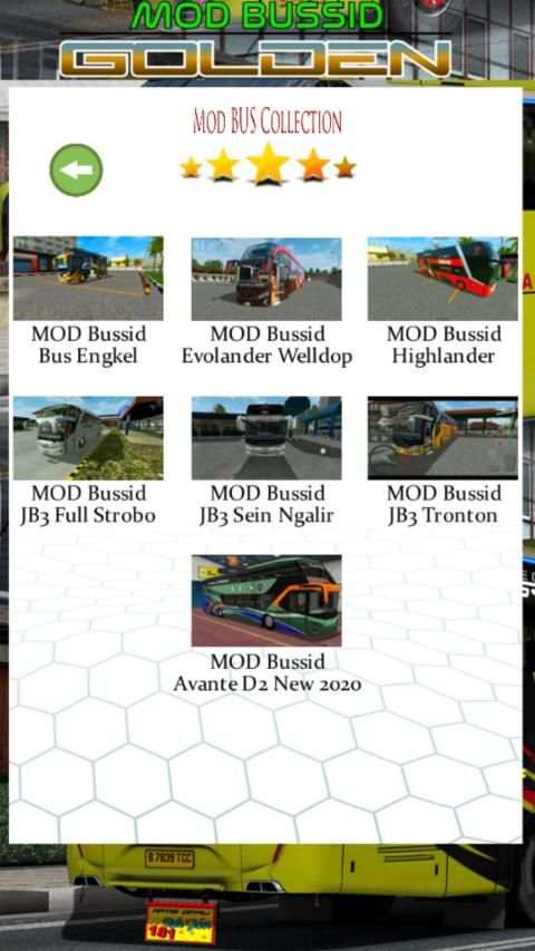 Mod Bussid Golden स्क्रीनशॉट 5
