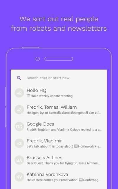 Hollo screenshot 1