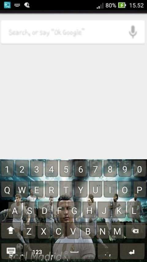 Ronaldo Special Keyboard 1 تصوير الشاشة