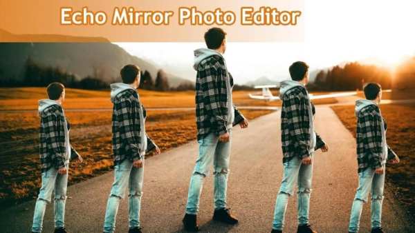 Echo Mirror Photo Editor : Mirror Photo Editor स्क्रीनशॉट 1