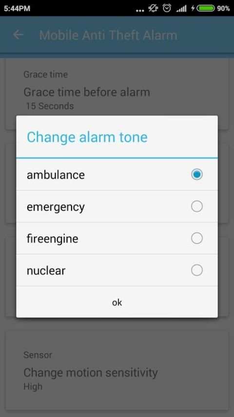 Jio Security Anti Theft Alarm 2 تصوير الشاشة