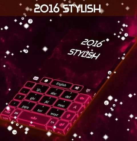 2016 New Stylish GO Keyboard screenshot 4