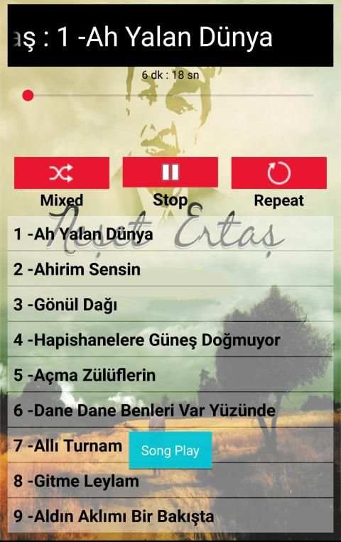Neşet Ertaş Şarkıları İnternetsiz 6 تصوير الشاشة