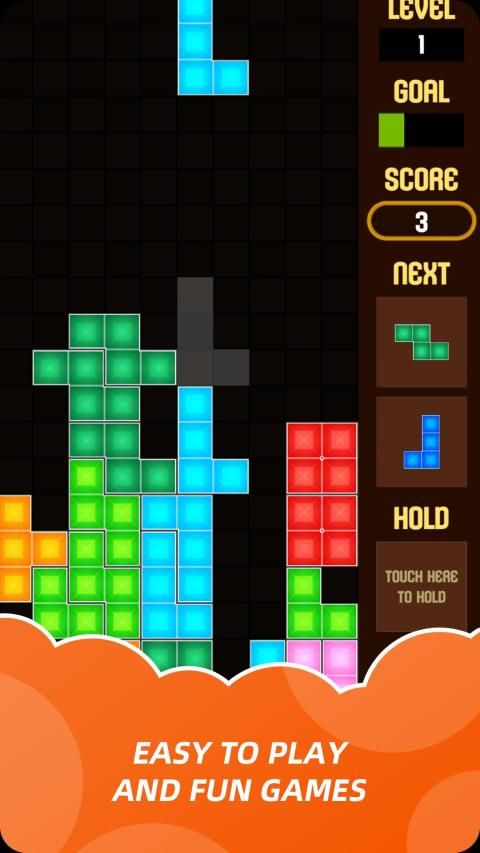 Block Crush - Popular Classic Puzzle Games स्क्रीनशॉट 2