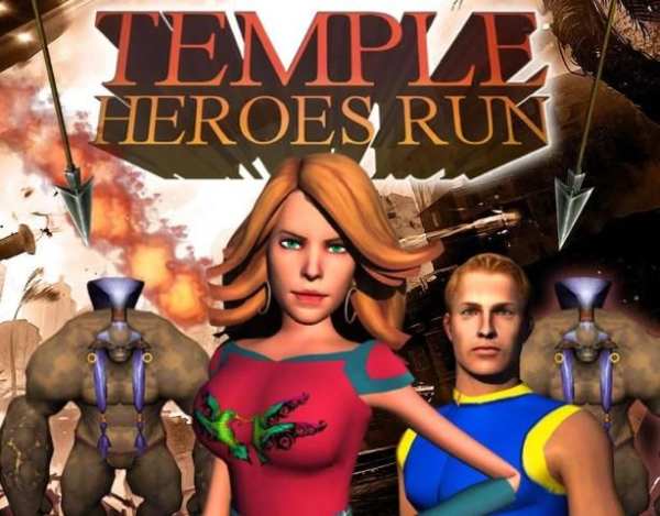 Temple Heroes Run स्क्रीनशॉट 1