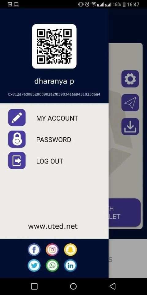 United (UTED) Wallet स्क्रीनशॉट 5