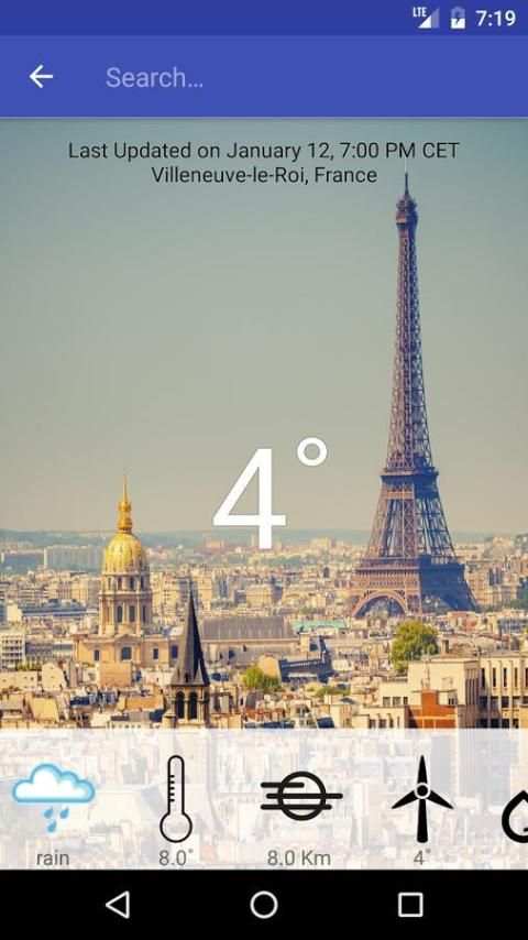 HNWeather 2 تصوير الشاشة