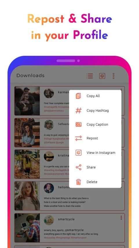 Super Save - Photo & Video Download for Instagram स्क्रीनशॉट 3