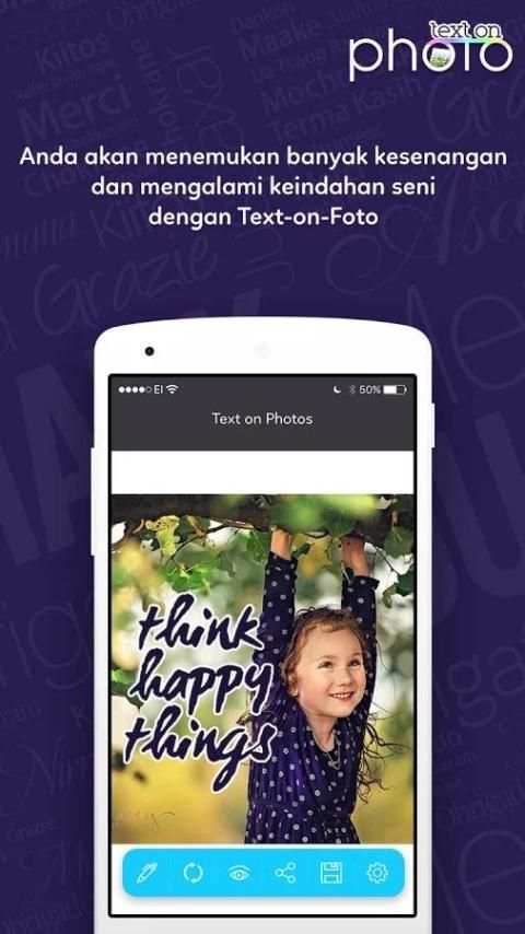 Menambah Teks Pada Foto screenshot 1