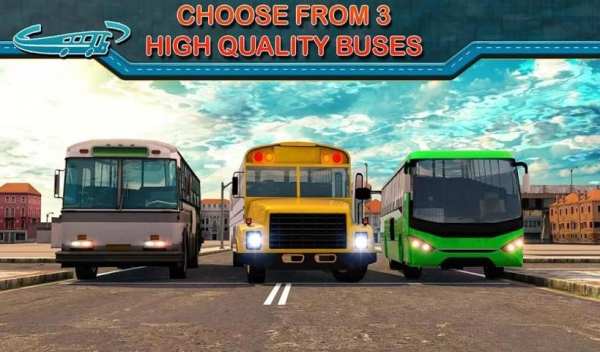 City Bus Driving Mania 3D screenshot 1