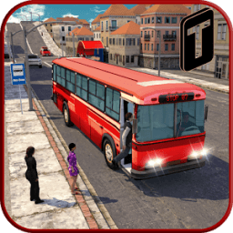 City Bus Driving Mania 3D أيقونة