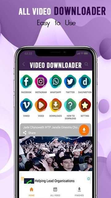 Total Video Downloader mp 4 - Downloader 2020 screenshot 1