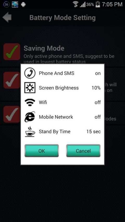 Ultimate Battery Saver screenshot 1