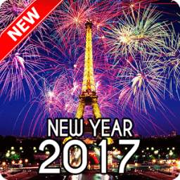 Eiffel New Year 2017 Wallpaper