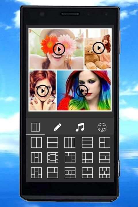 Photo Video Collage Grid Mixer screenshot 3
