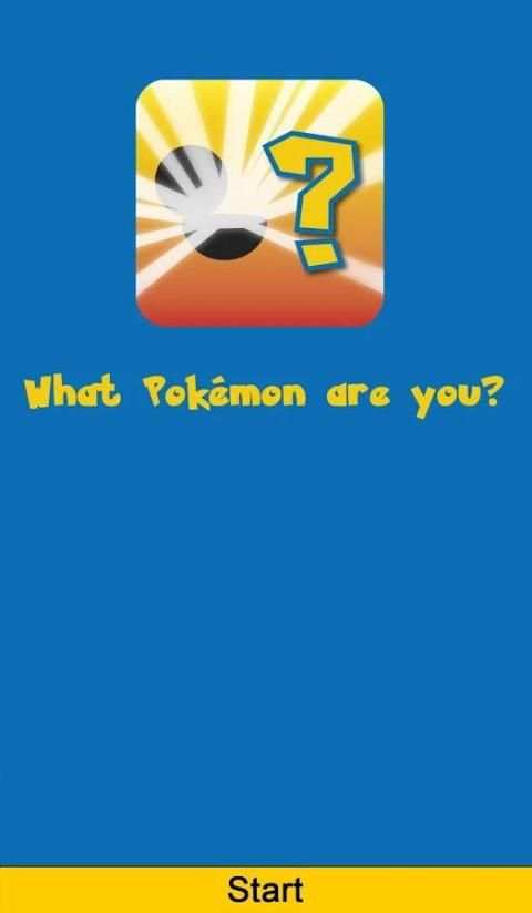 What Pokémon are you? screenshot 4