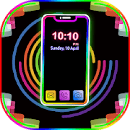ikon Rounded Corner-LED Border light Live Wallpaper