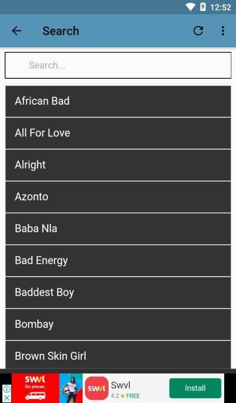 Wizkid Songs Lyrics स्क्रीनशॉट 6