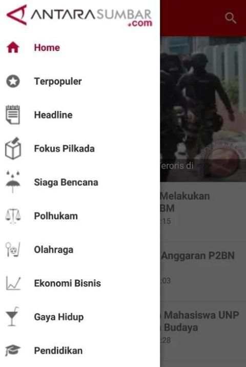 ANTARA News Sumbar 4 تصوير الشاشة