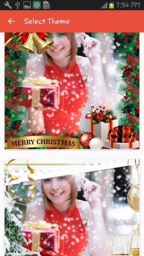 Christmas Video Maker स्क्रीनशॉट 2