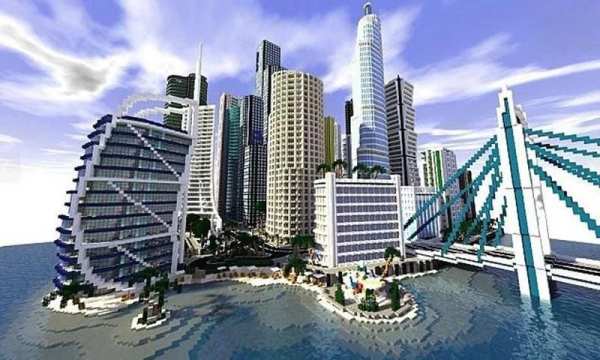 Building Map for Minecraft Pe 1 تصوير الشاشة