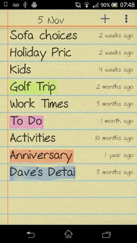 notePad Free Photos,Sounds screenshot 7