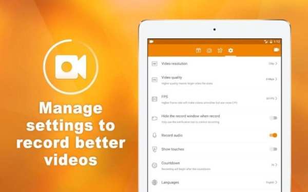 DURecorder – Screen Recorder screenshot 1