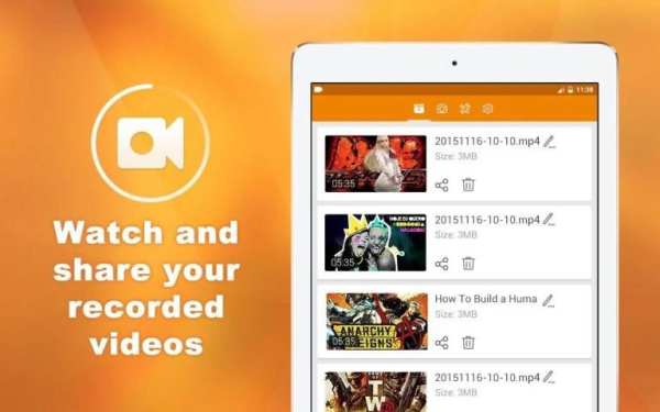 DURecorder – Screen Recorder स्क्रीनशॉट 3
