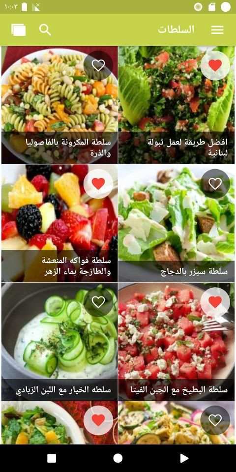 سلطات بيتية (بدون نت)
‎ screenshot 6