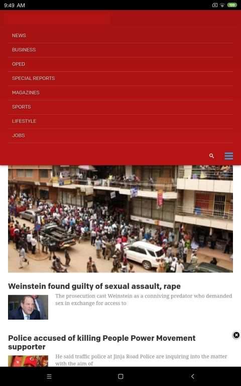 Daily Monitor Epaper, Uganda Free Latest News screenshot 1