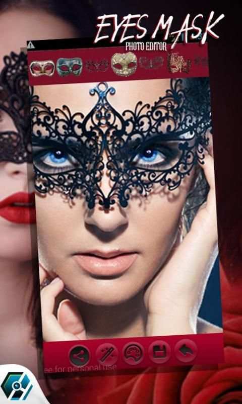 Eyes Beauty Mask Photo Editor 1 تصوير الشاشة